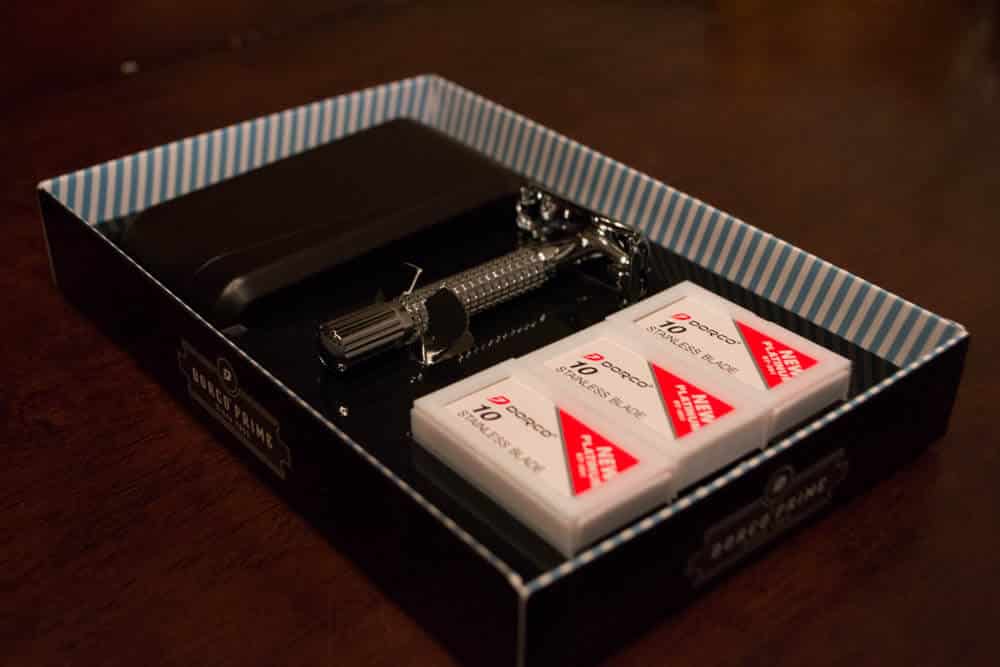 dorco prime starter set unboxing - tools of men