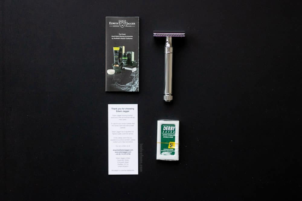 all items included with the edwin jagger de89