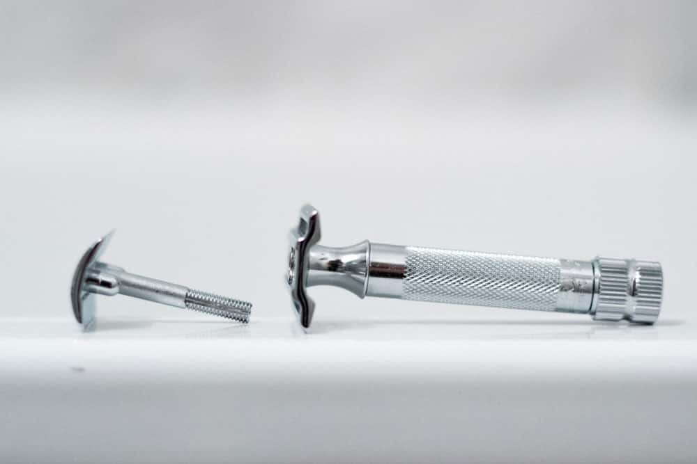 merkur 34c cap removed from handle