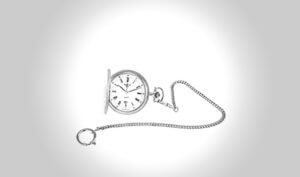 Tissot Savonnettes Stainless Steel Pocket Watch