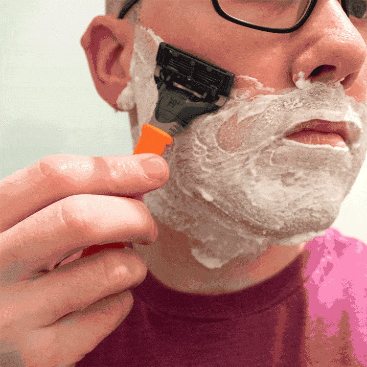 harrys shaving gif
