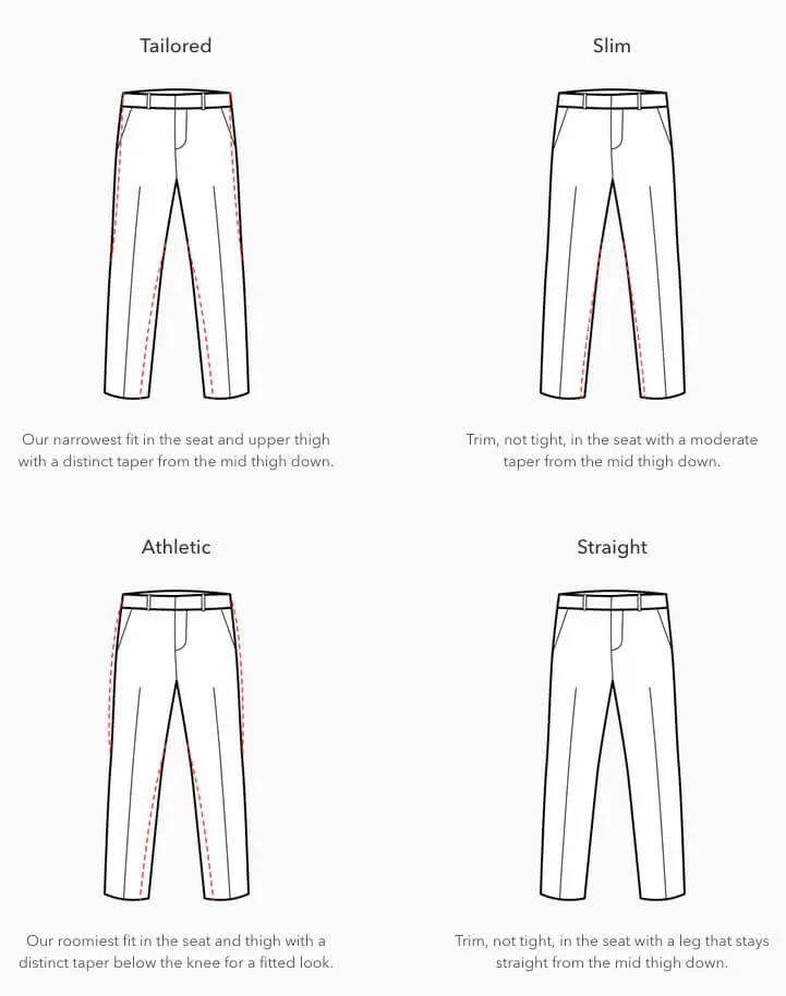 best tapered dress pants