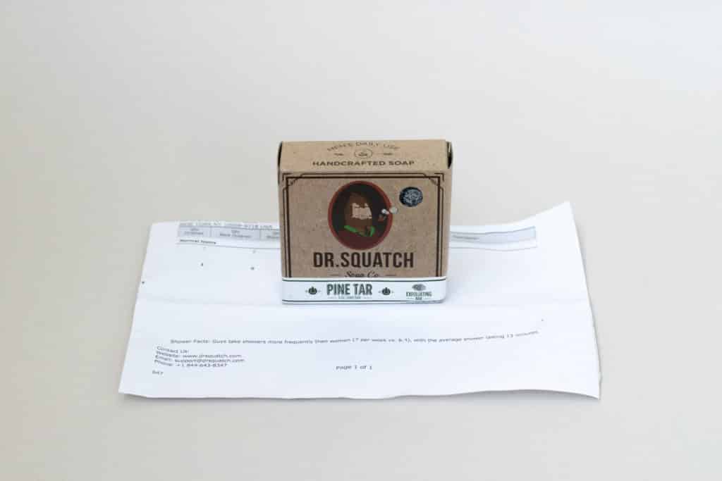 Dr Squatch Review Packing