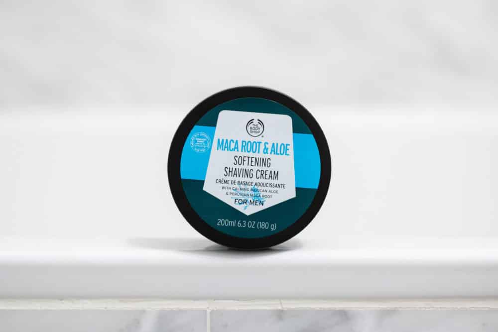 Body Shop Shaving Cream Review Packaging 1