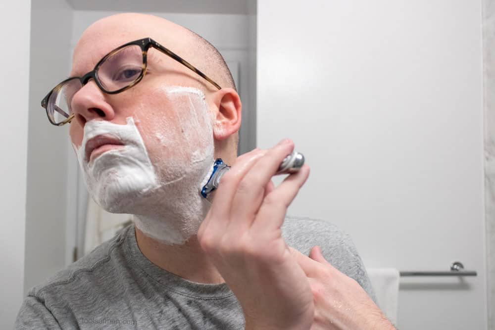gillette skinguard shaving experience 3