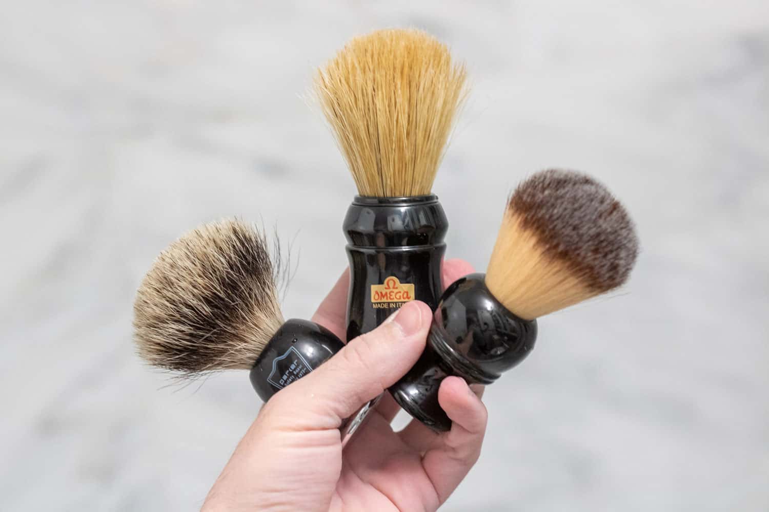 Shaving Brushes Overview