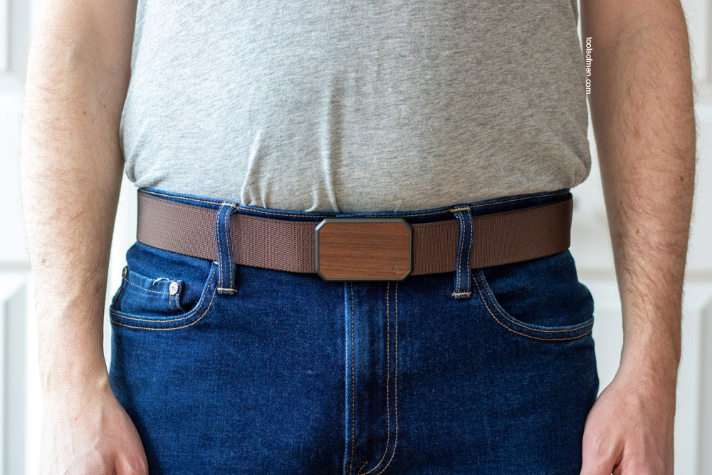 Wearing the Groove Belt - Buckle Secured