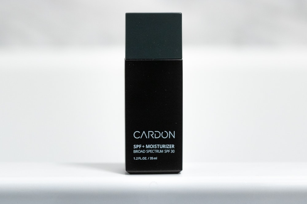 Cardon SPF+ Moisturizer Review - Packaging