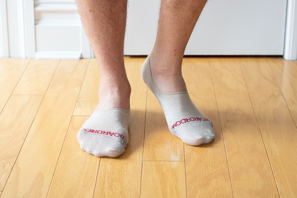 Boardroom Socks Review No Show Fabric Quality