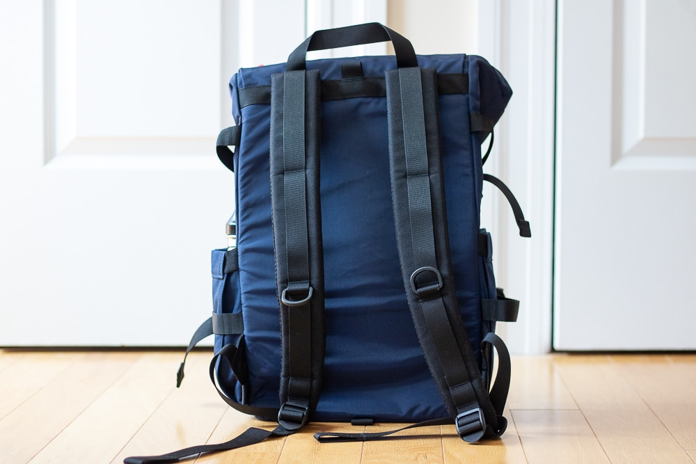 Topo Designs Rover Pack Classic Review Back Design
