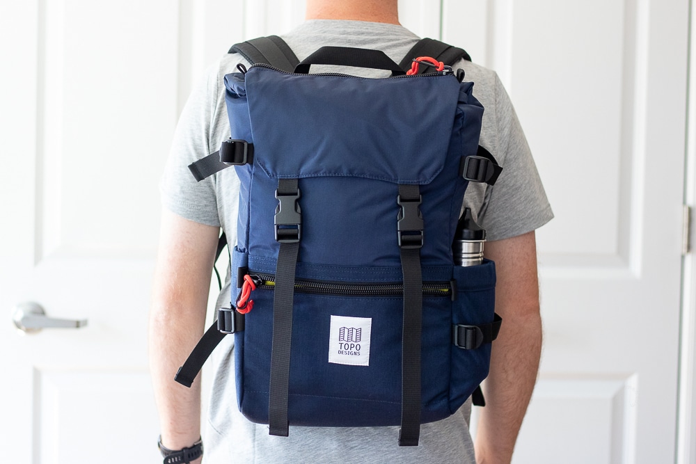 Topo Designs Rover Pack Classic Review Fit Full Back
