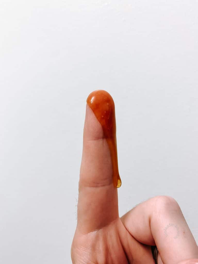18.21 Man Made Body Wash - Finger Test
