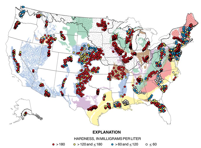 Quality of water from domestic wells in the united states