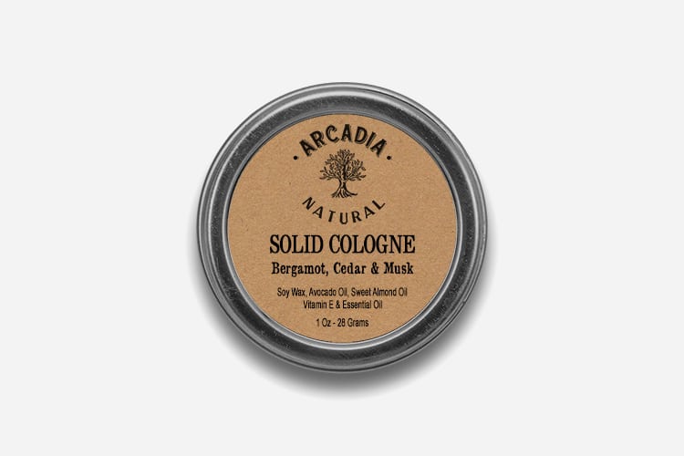 arcadia solid cologne