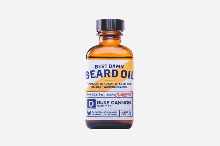 duke cannon beard oil