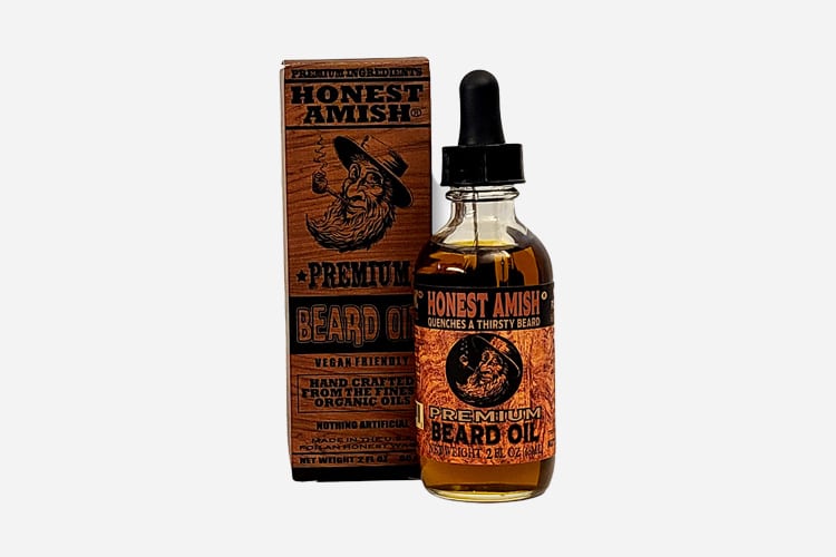 honest amish premium beard oil