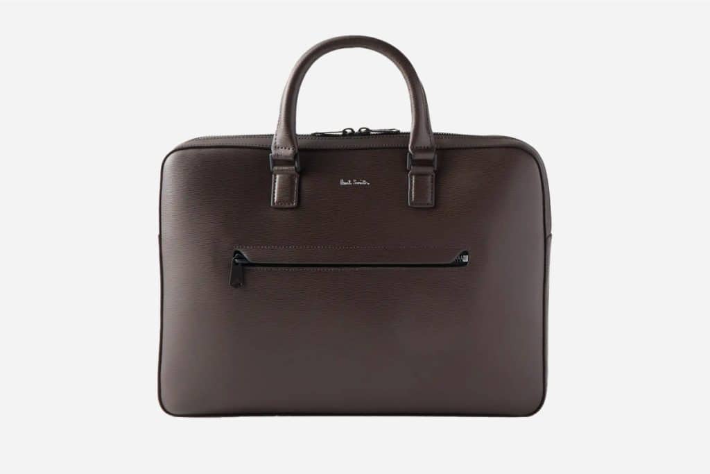 Paul Smith Embossed Leather Briefcase
