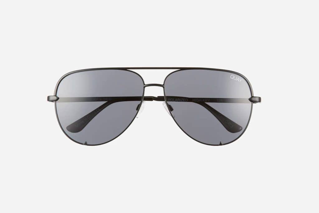 Quay Australia High Key 62mm Oversize Aviator Sunglasses
