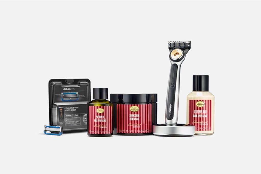 The Art of Shaving Heated Razor with Sandalwood Shaving Kit