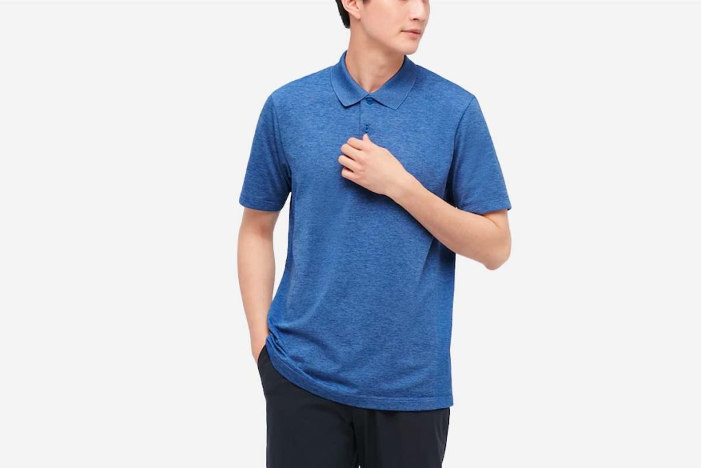 Uniqlo Men's Dry-Ex Short-Sleeve Polo Shirt