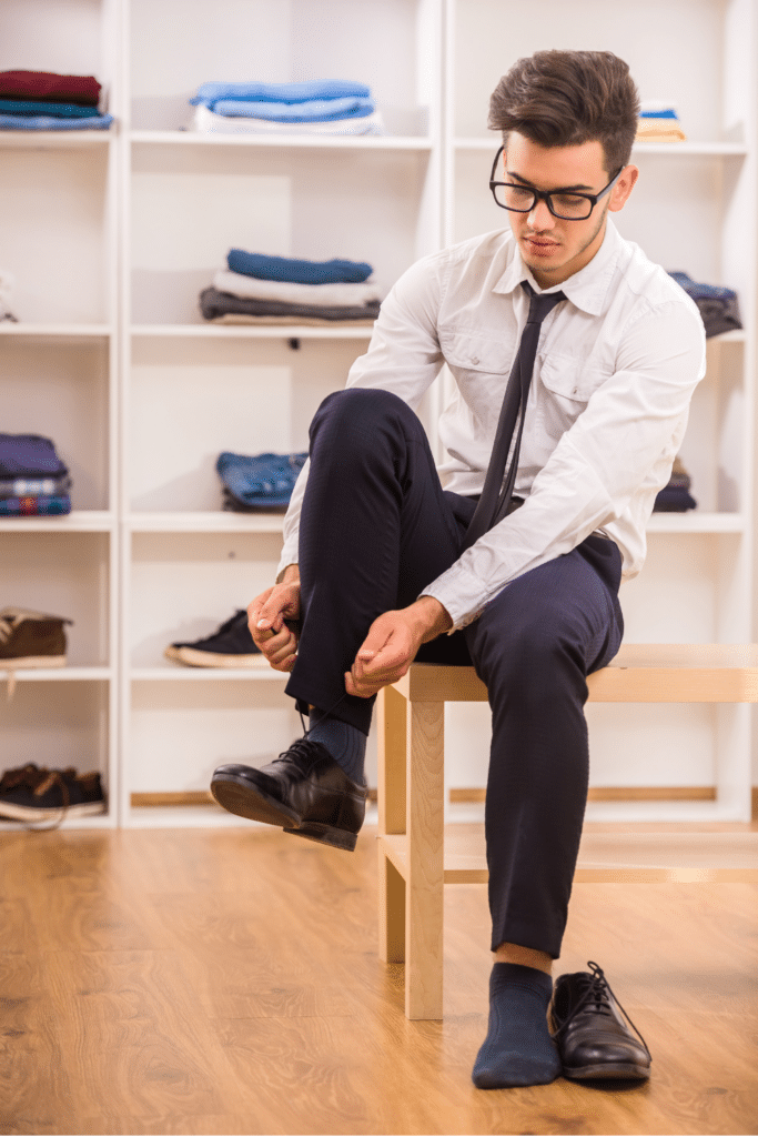 How to Combine Sock Type with Your Dress Pants & Shoes
