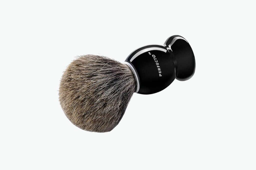 perfecto shaving brush product shot