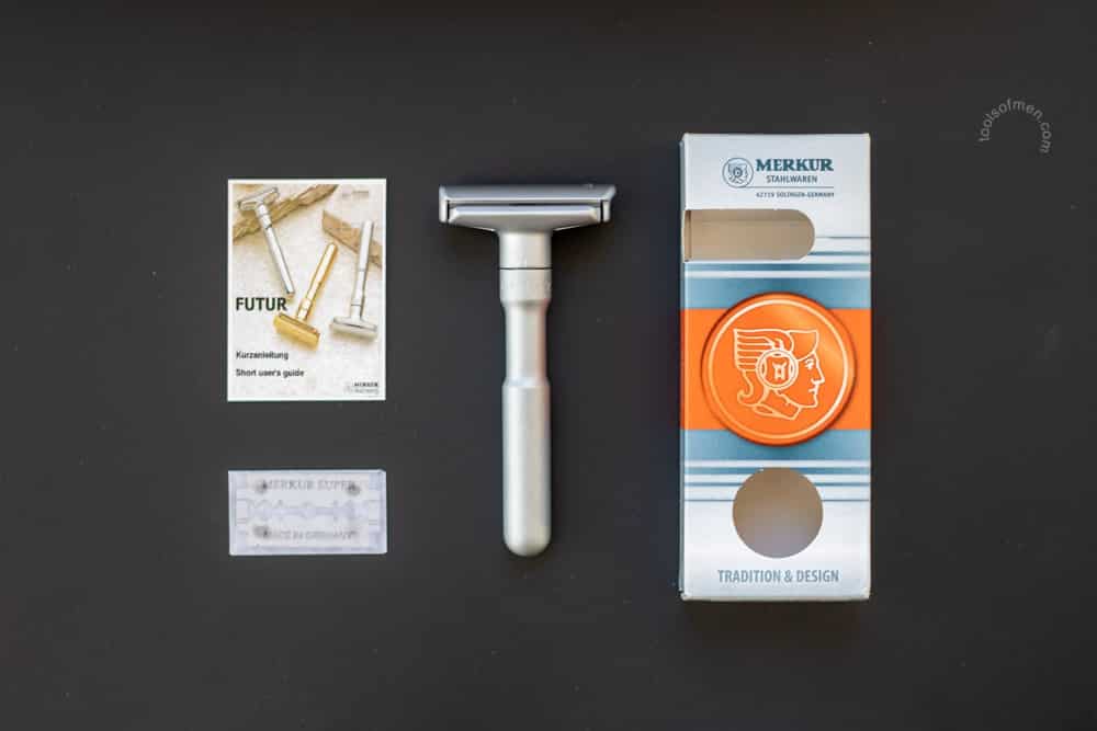 all items merkur includes with the futur in packaging