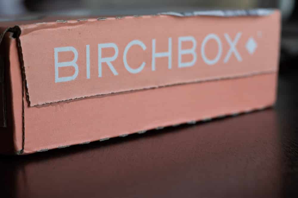 birchbox packaging view side