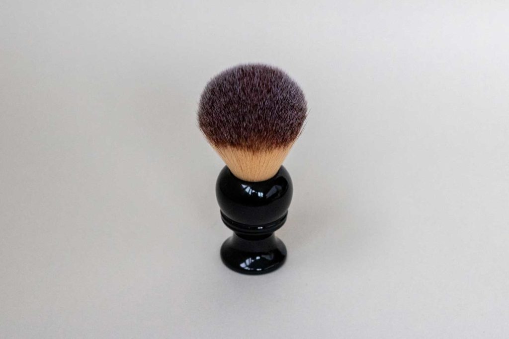 isolated view of the maggard shaving brush