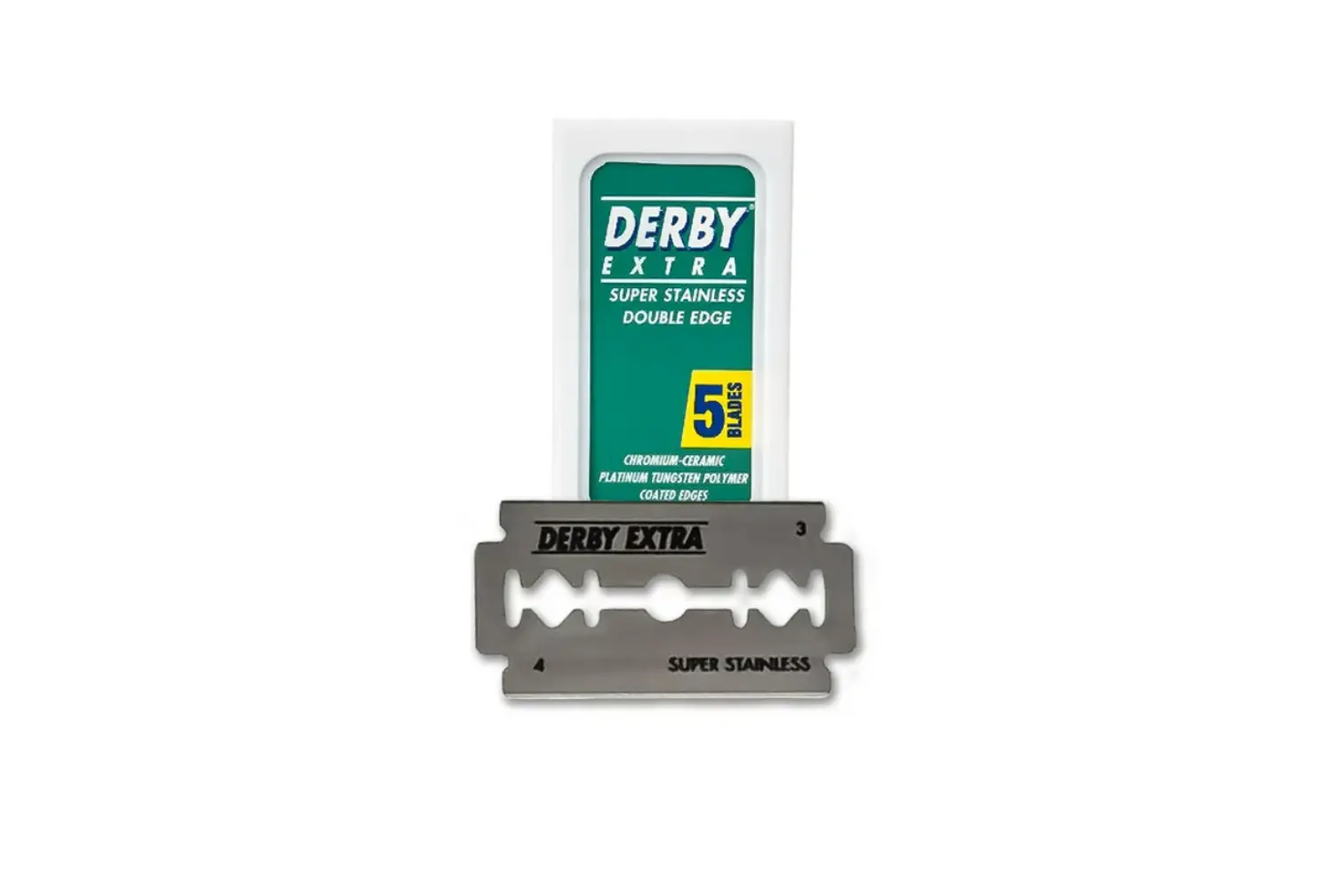 derby razor blade packaging