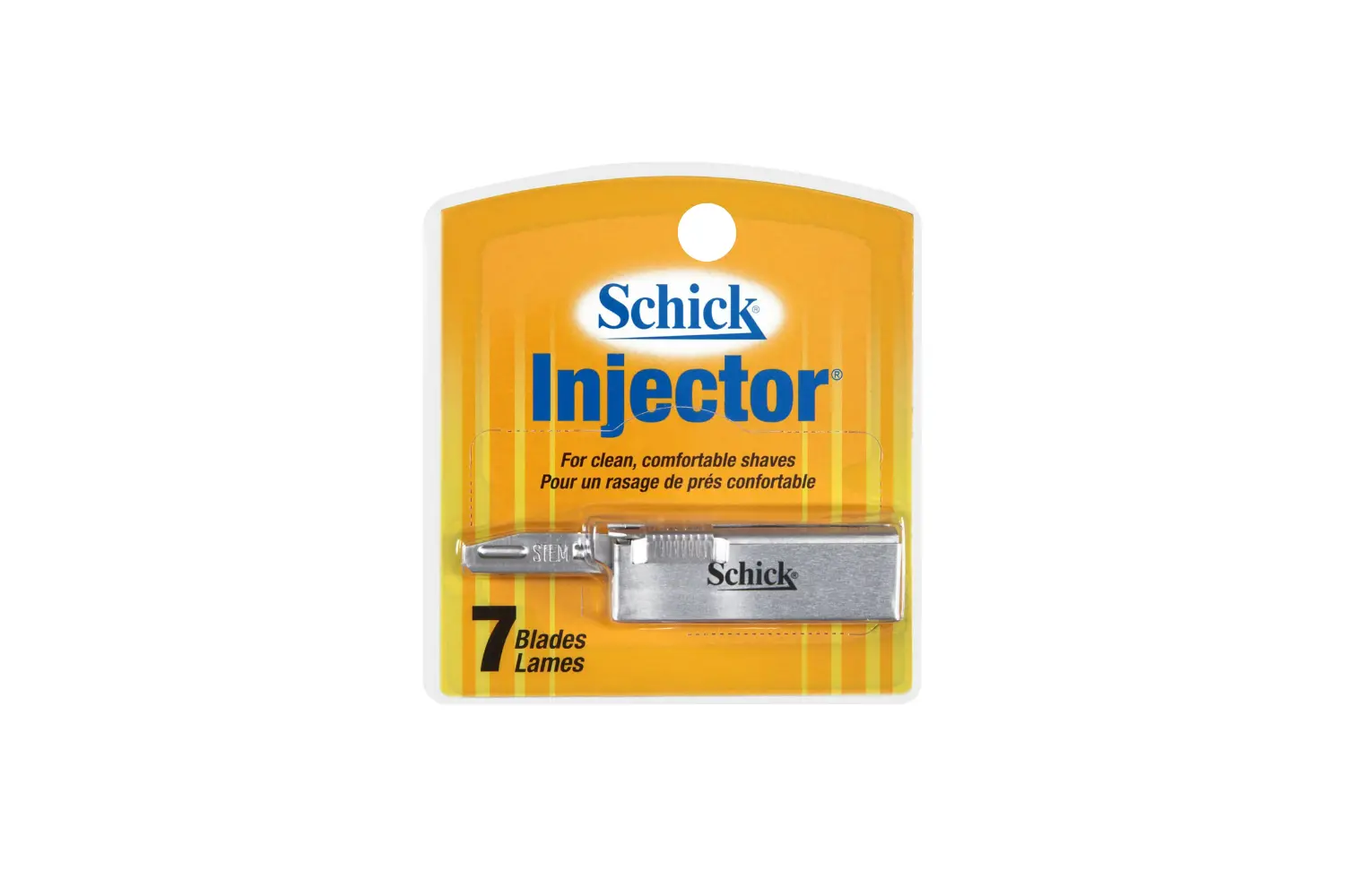 injector razor blade packaging